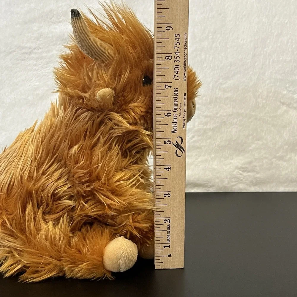 Highland Cow Plush Living Nature Stuffed Animal 9